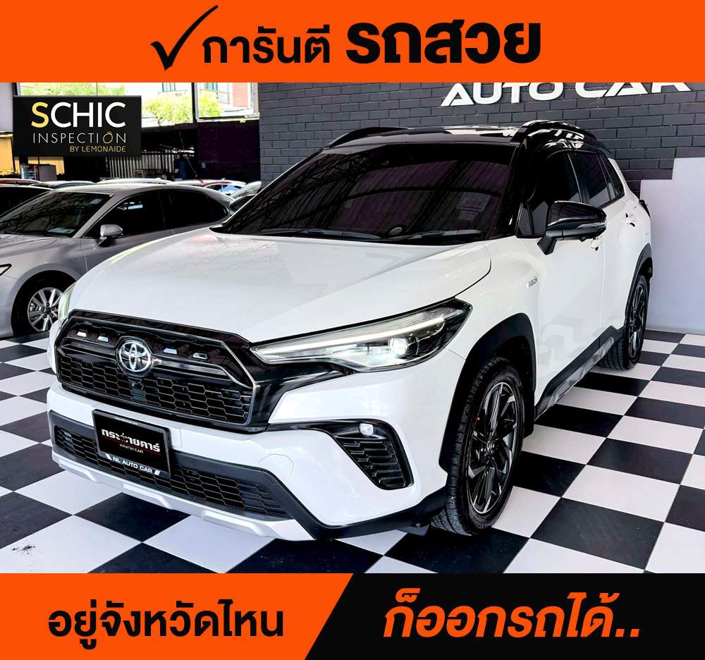 TOYOTA CROSS 1.8 HYBRID GR SPORT SUNROOF ปี 2022 ราคา 798,000